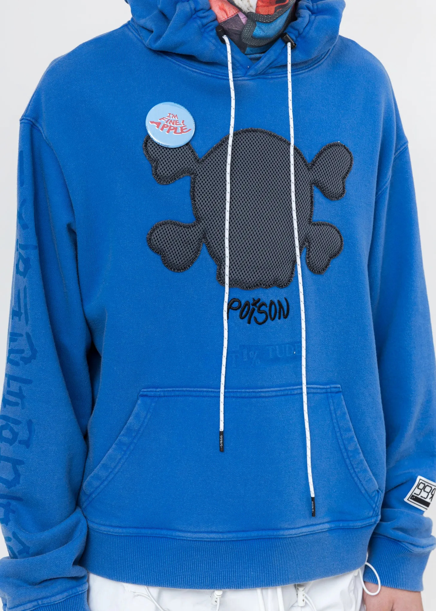 Blue POISON APPLE Hoodie