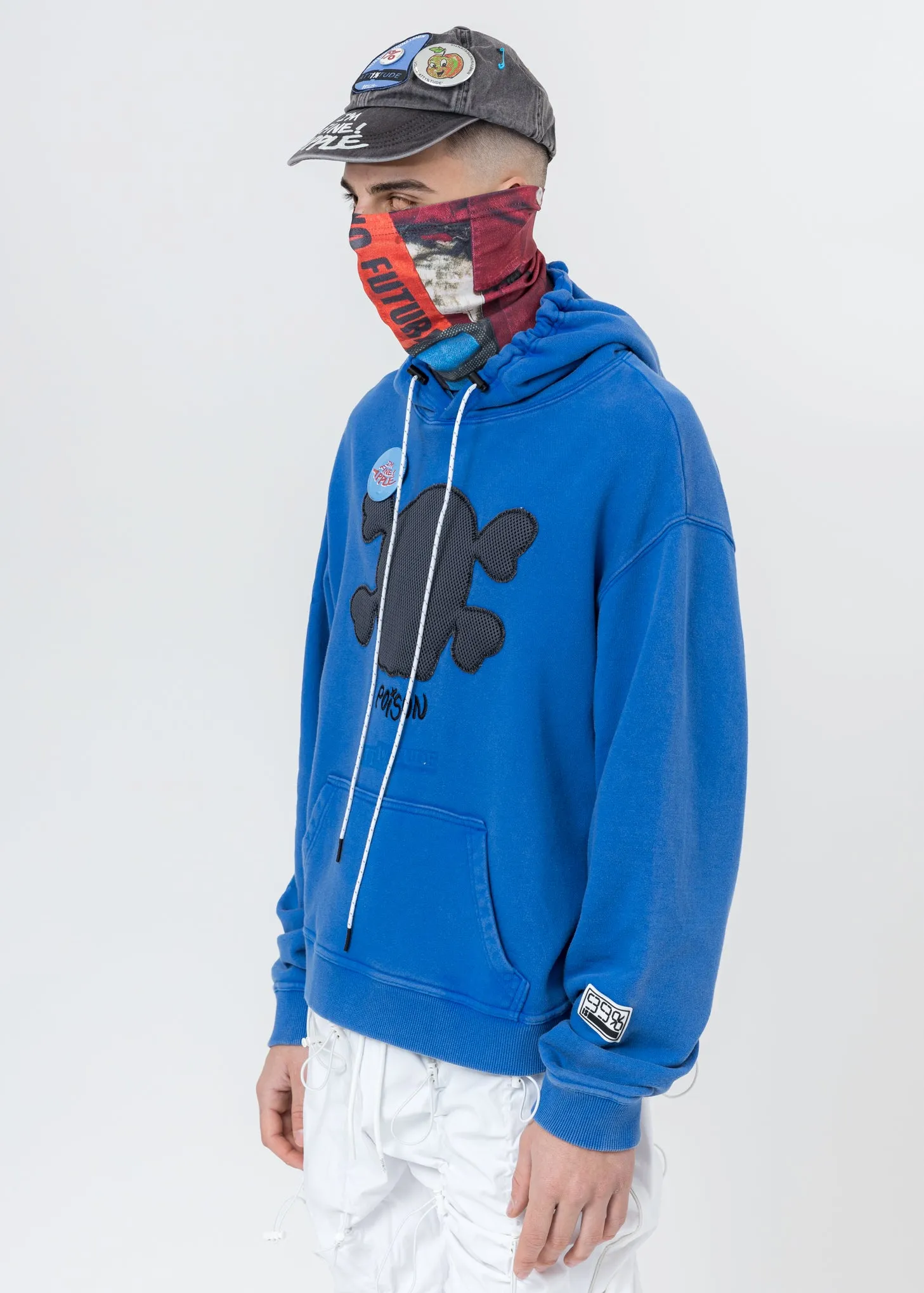 Blue POISON APPLE Hoodie