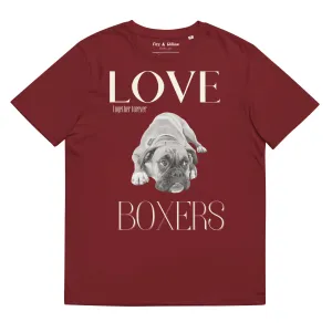 Boxer Dog lovers tees