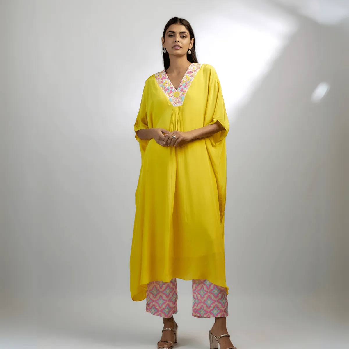 Candyfloss Kaftan Set – Relaxed & Stylish Loungewear Kaftan