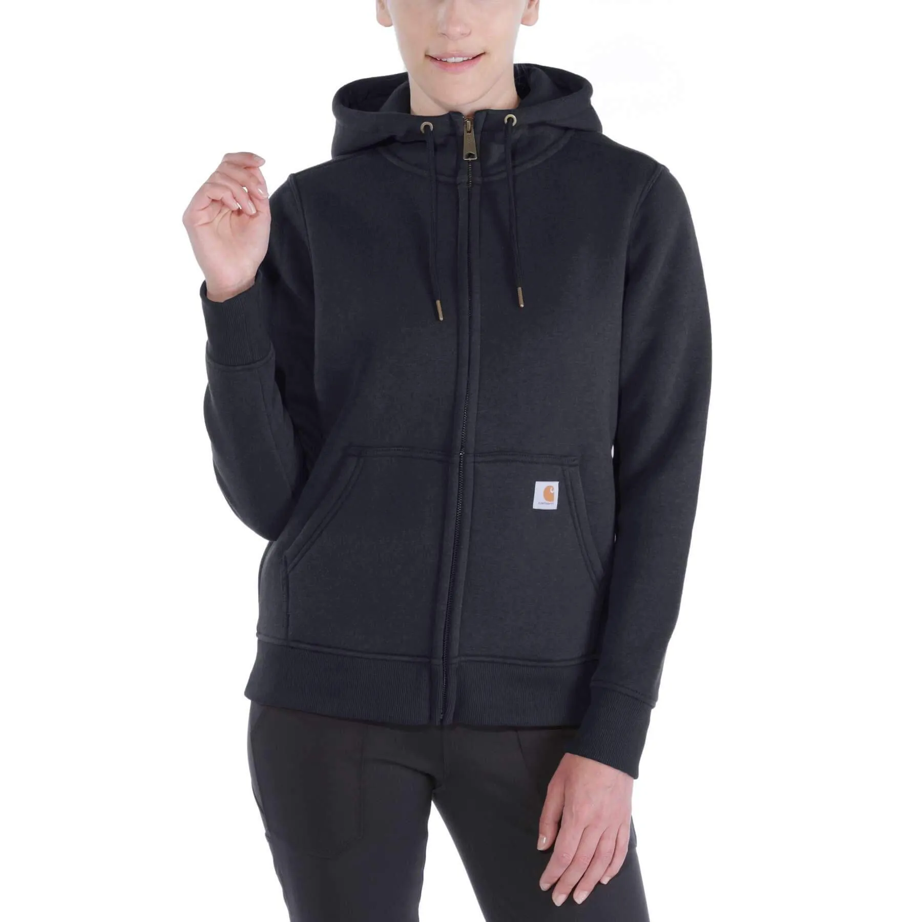 Carhartt Womens Clarksburg Relaxed Fit Full Zip Hoodie 102788