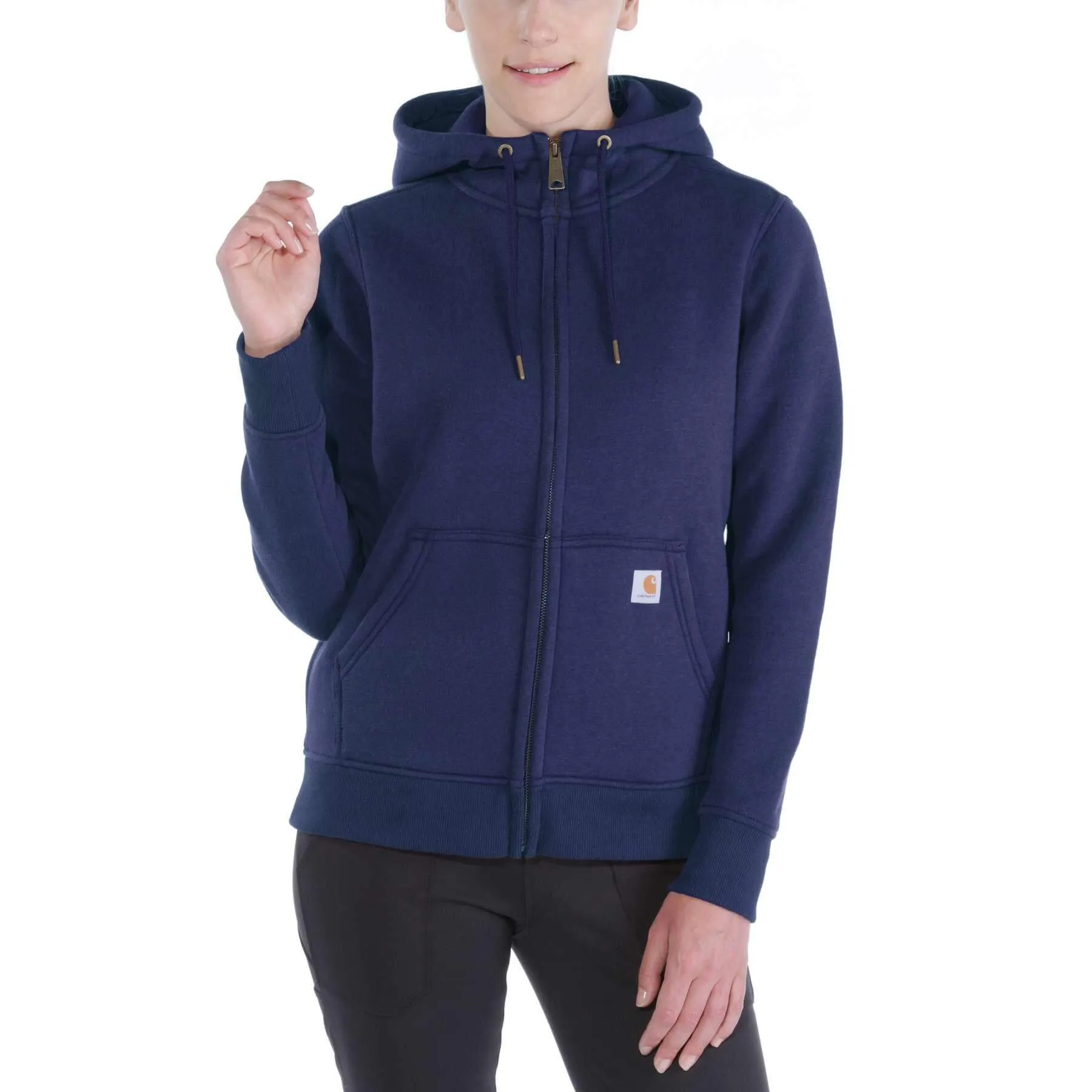 Carhartt Womens Clarksburg Relaxed Fit Full Zip Hoodie 102788