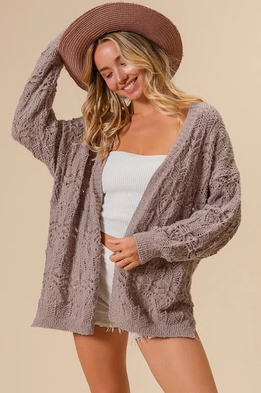 Cassy Open Cardigan