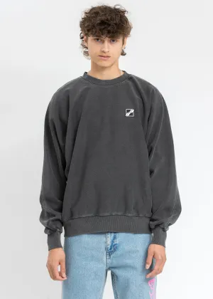 Charcoal Big Lettering Sweater