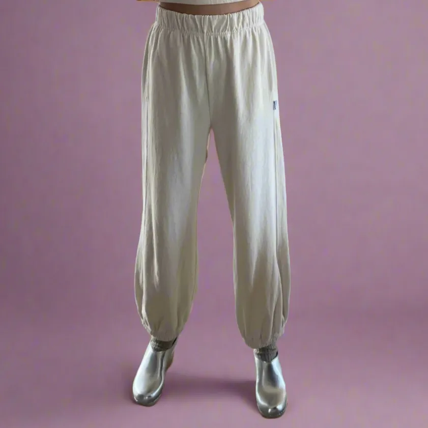 Cotton Balloon Pants