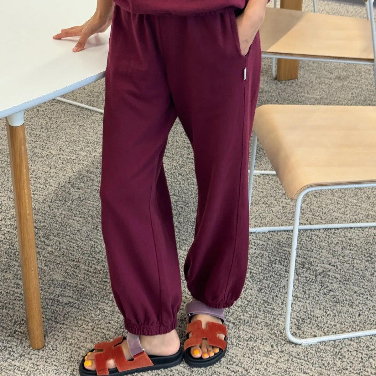 Cotton Balloon Pants