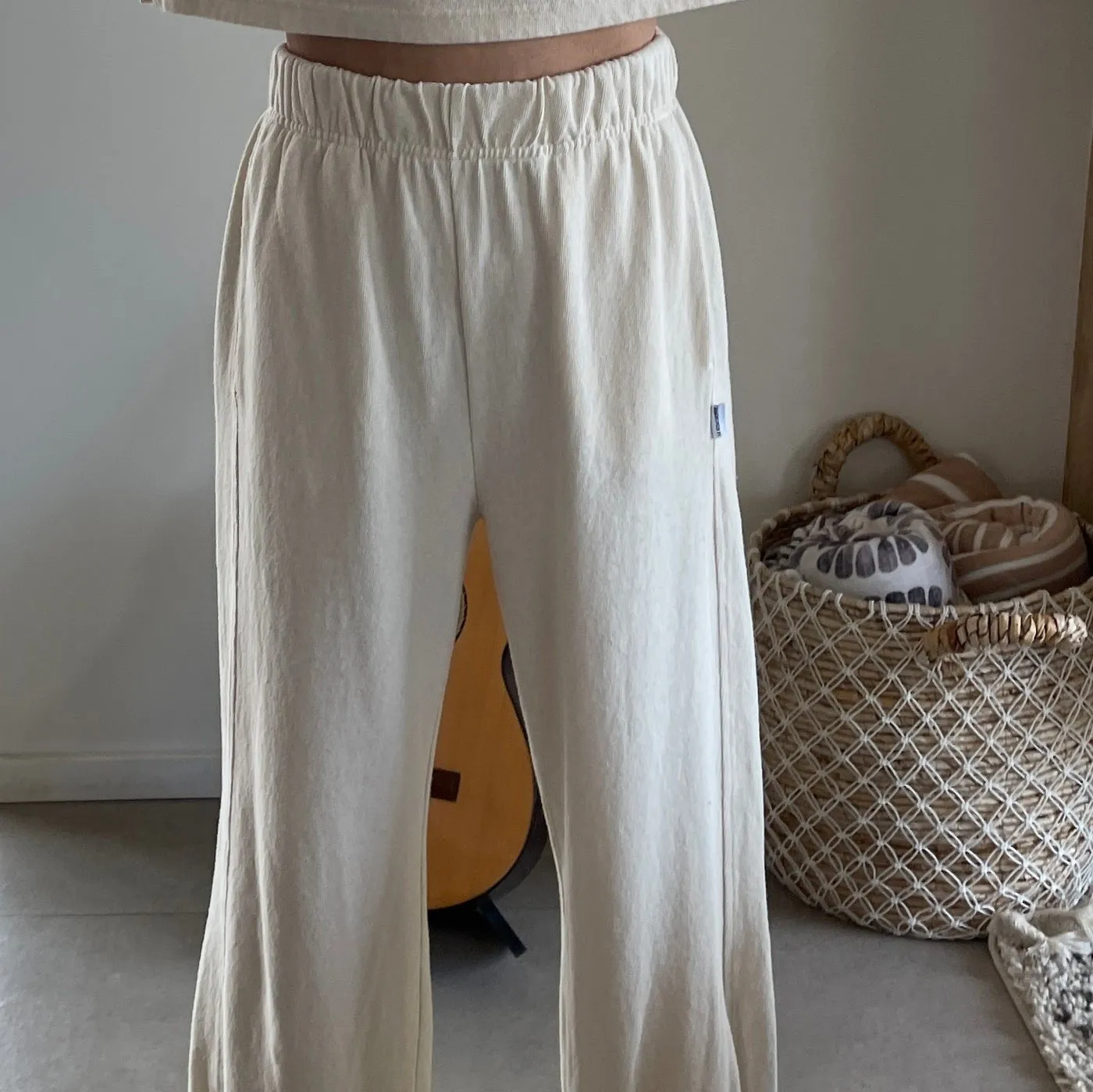 Cotton Balloon Pants
