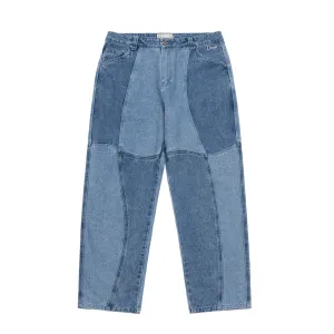 Dime Mens Blocked Relaxed Denim Pants