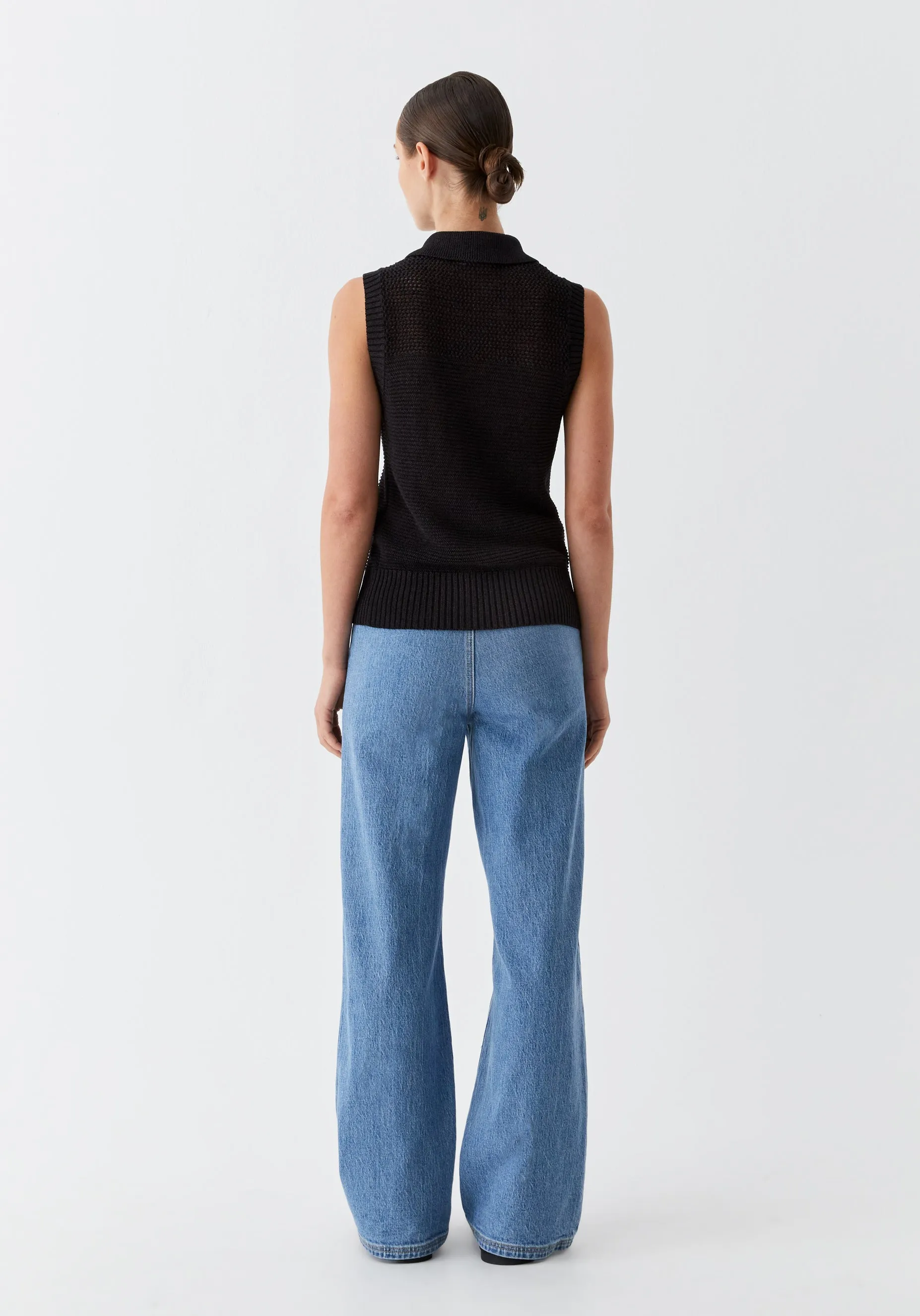 Emme Knit Vest_Black
