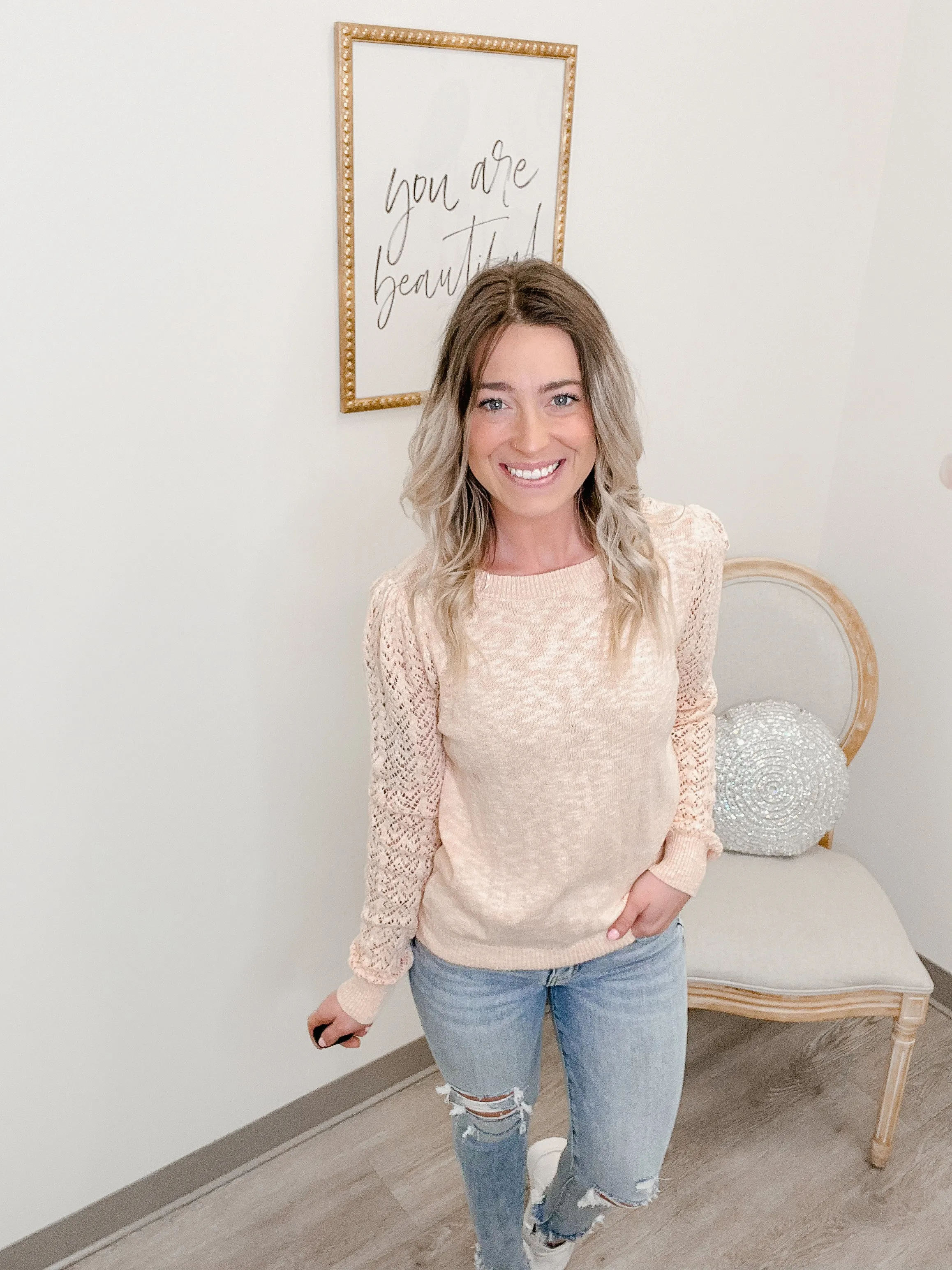 Fortunate For You Sweater Top
