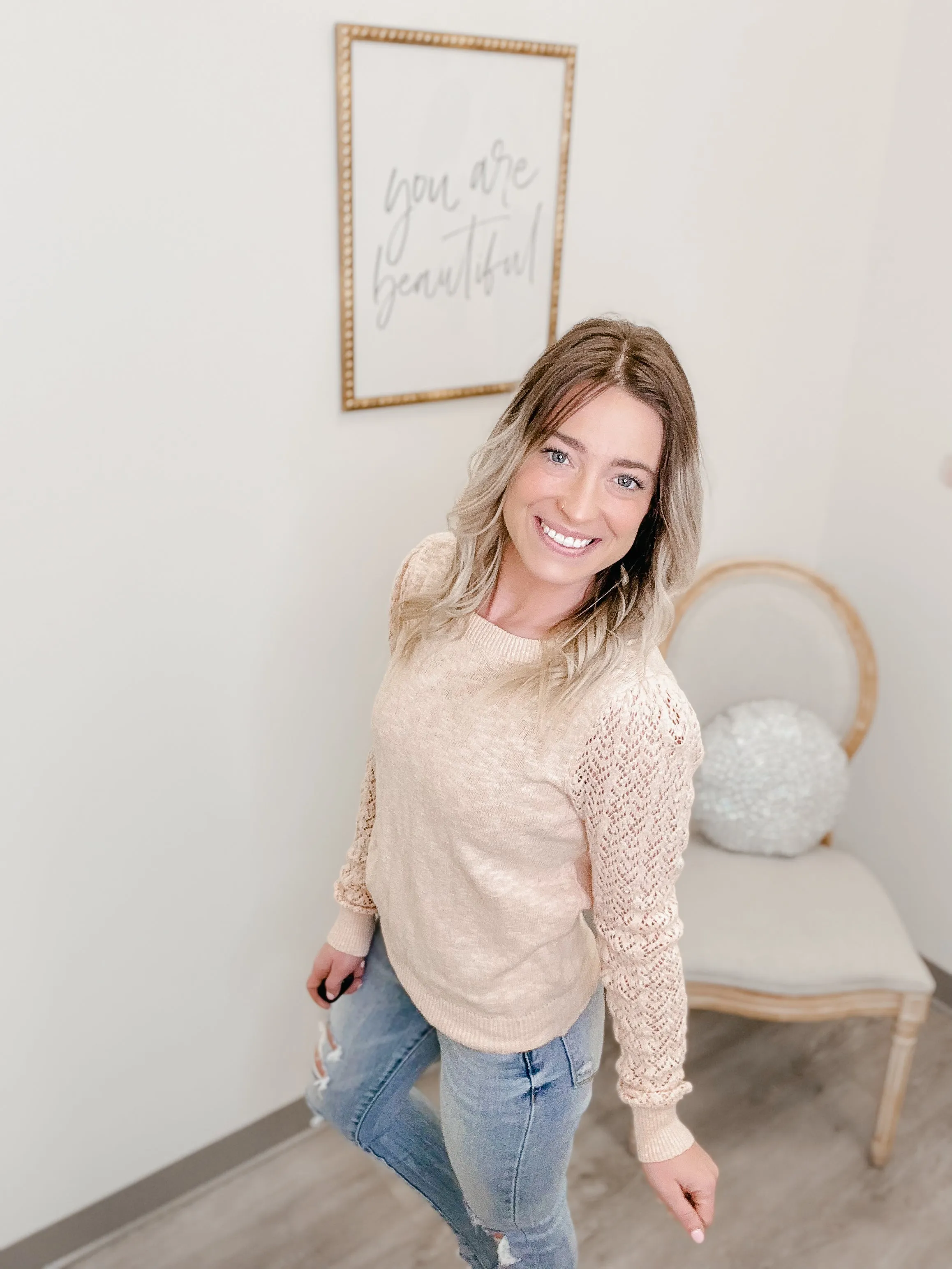 Fortunate For You Sweater Top