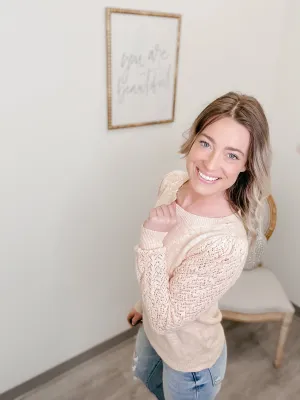 Fortunate For You Sweater Top