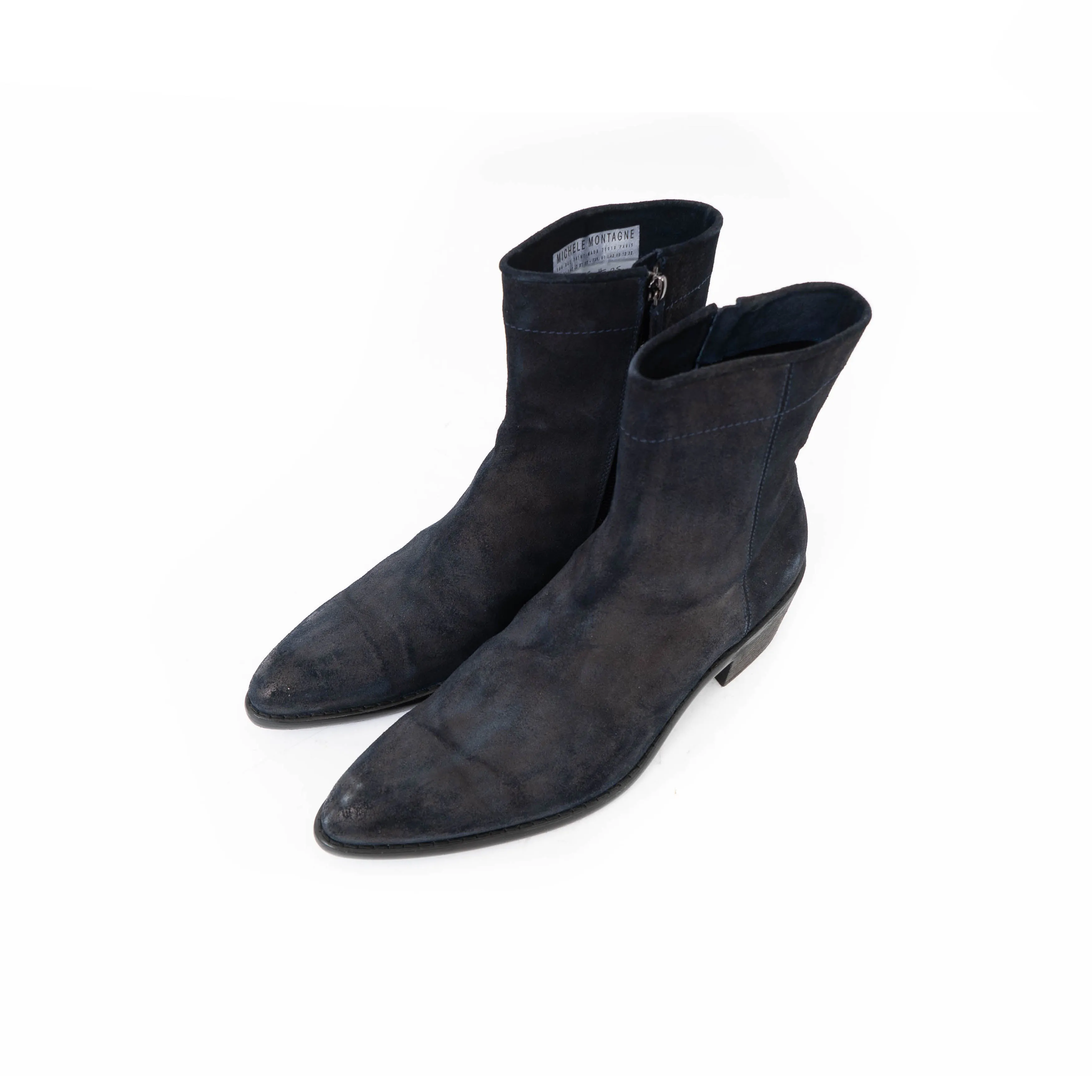 FW17 Black Suede Rodeo Boots