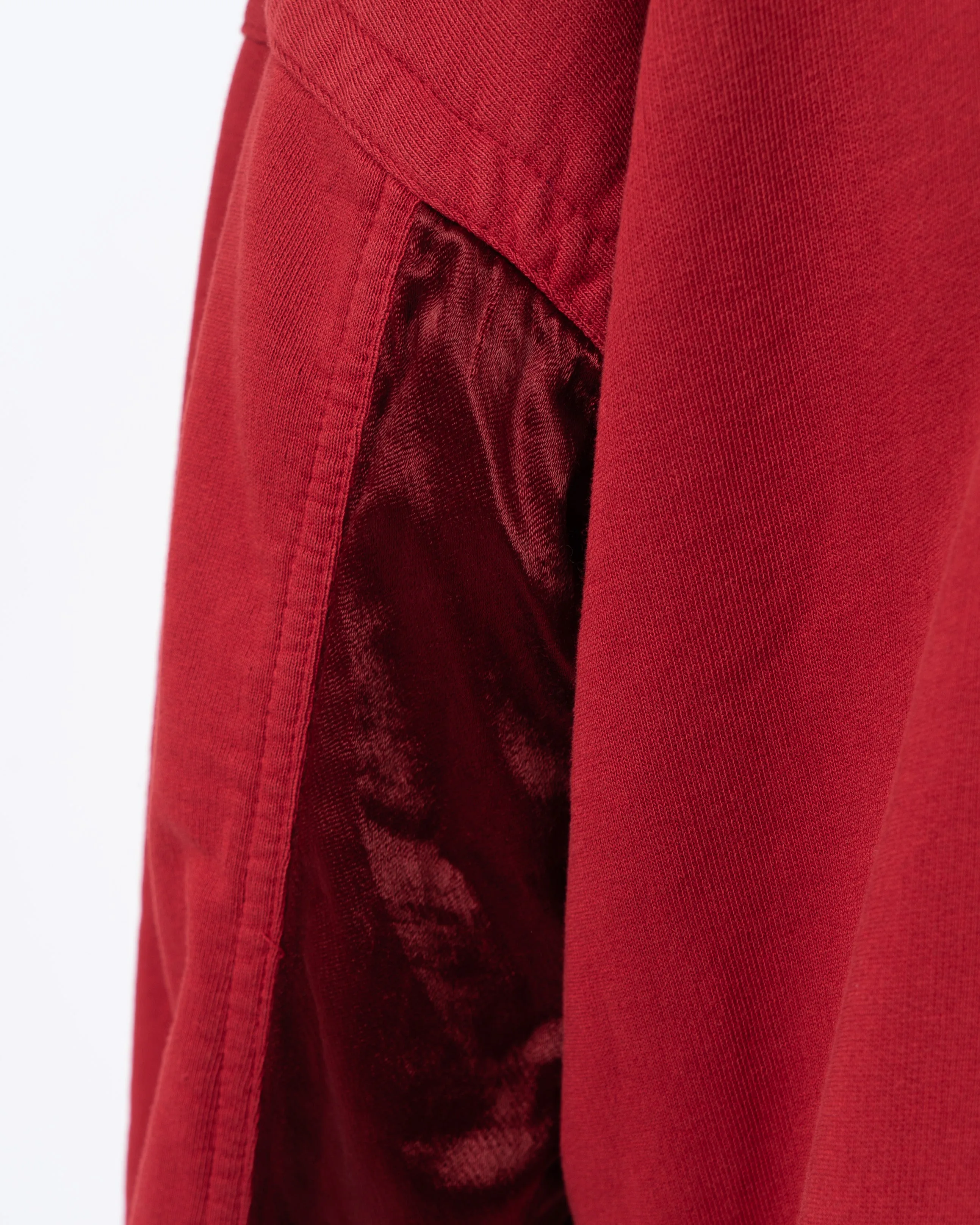 FW17 Red Panelled Perth Hoodie