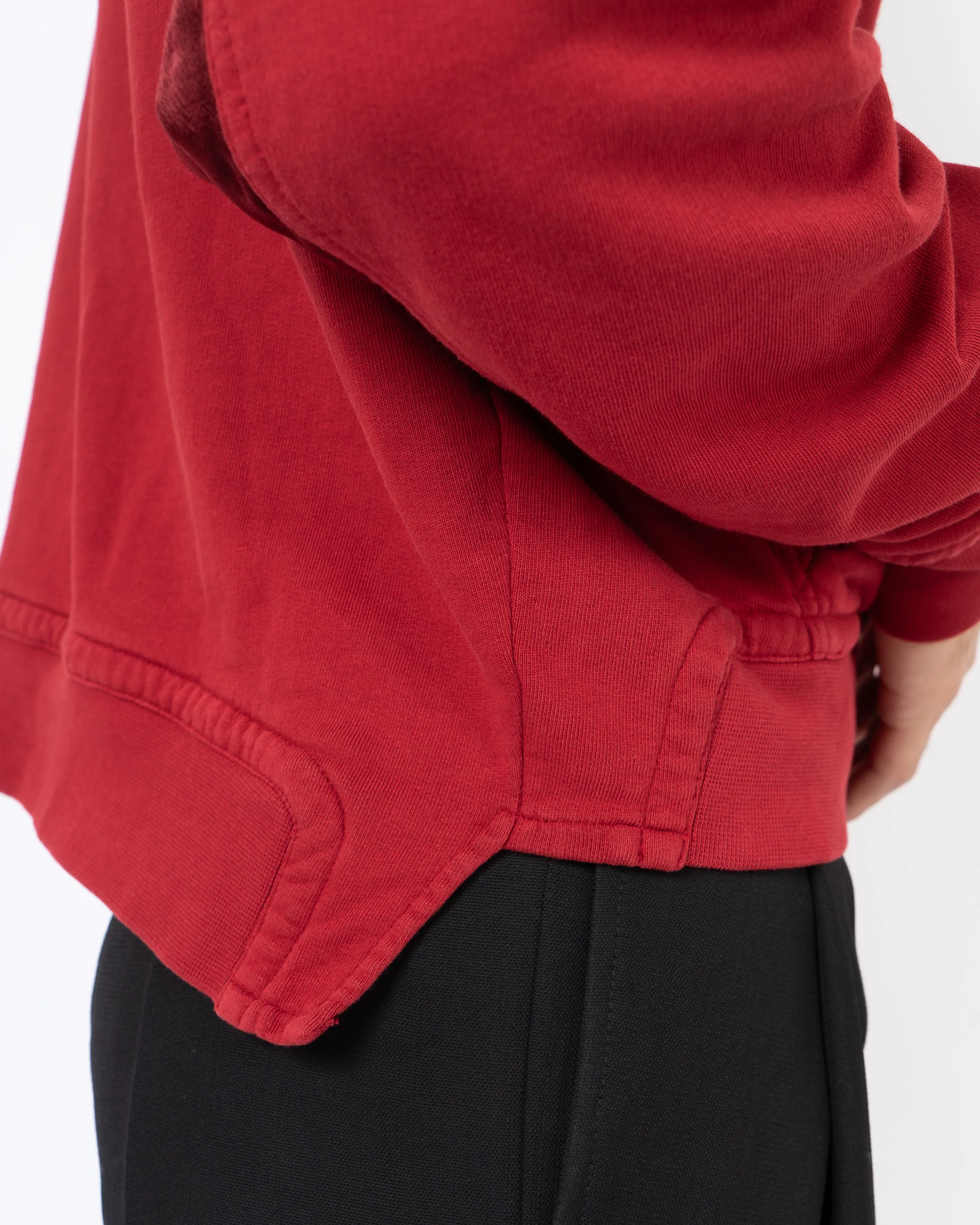FW17 Red Panelled Perth Hoodie