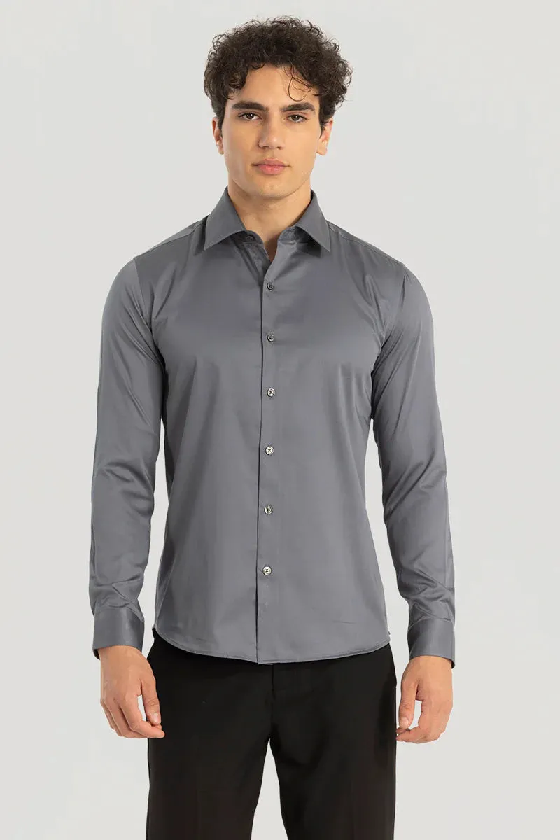 GREY SHIRT CASUAL SHIRT FOR MEN