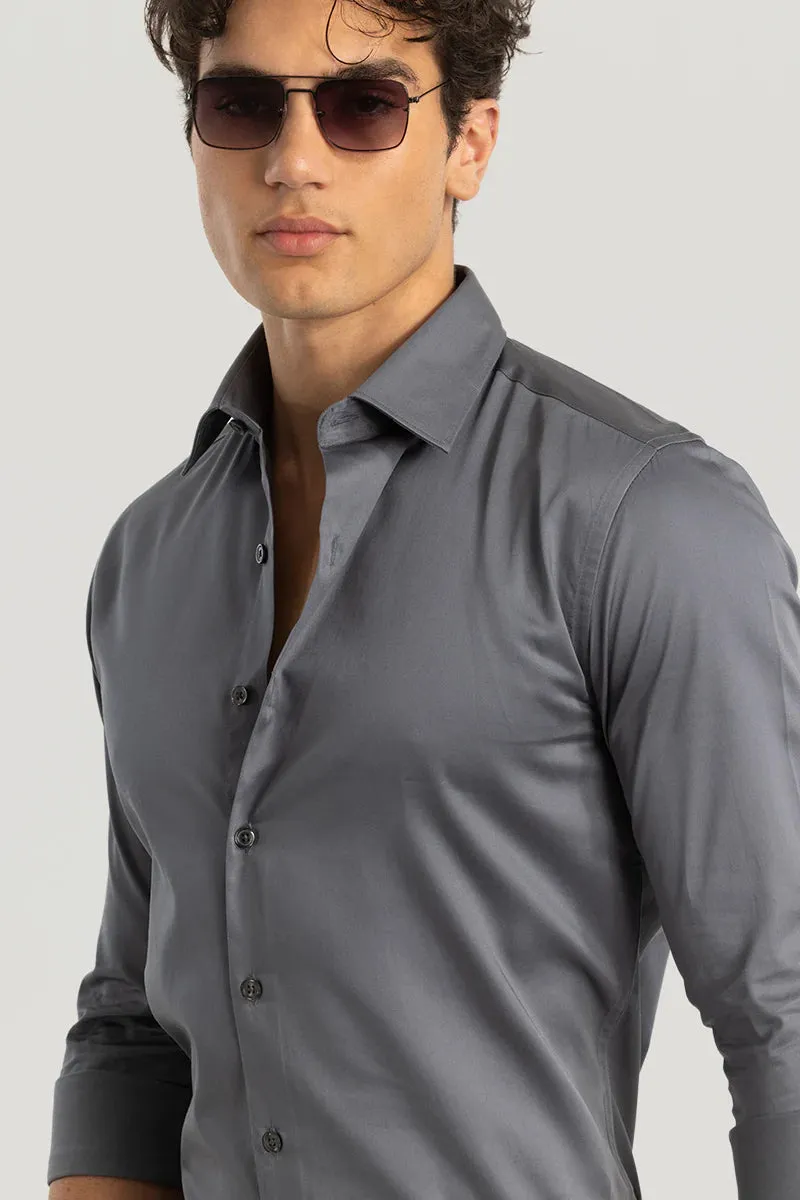 GREY SHIRT CASUAL SHIRT FOR MEN