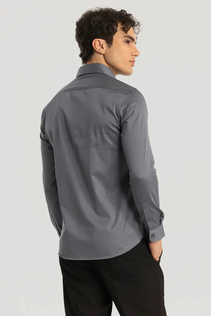 GREY SHIRT CASUAL SHIRT FOR MEN