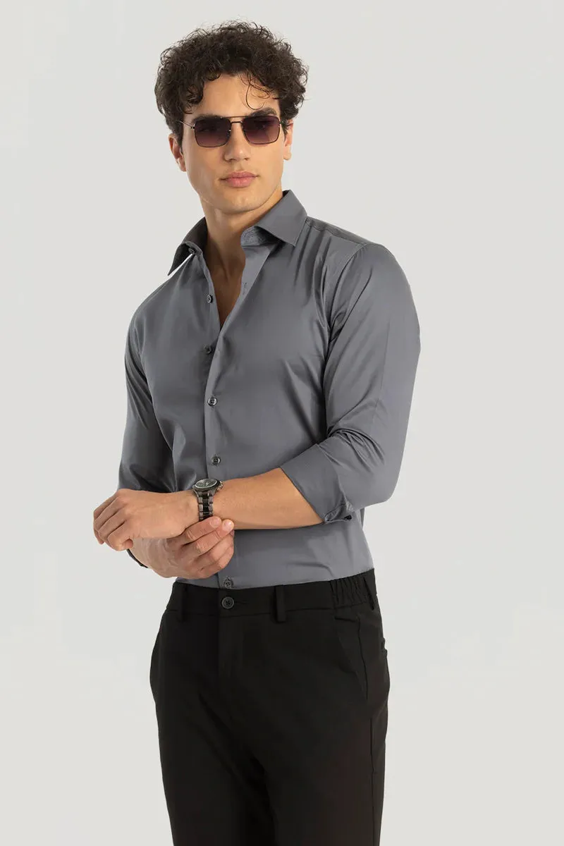 GREY SHIRT CASUAL SHIRT FOR MEN