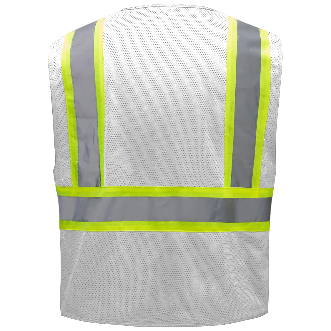 GSS 3140 White Enhanced Visibility Safety Vest