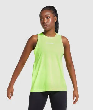 Gymshark Illumination Seamless Tank - Lime