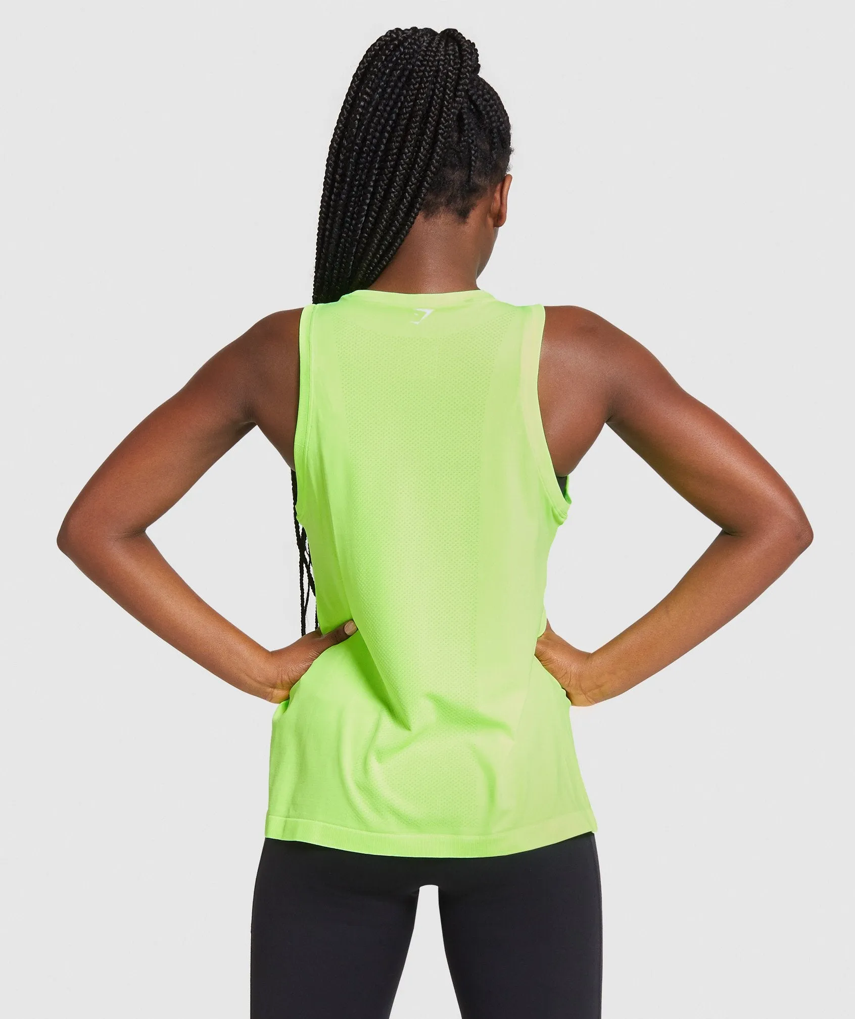 Gymshark Illumination Seamless Tank - Lime