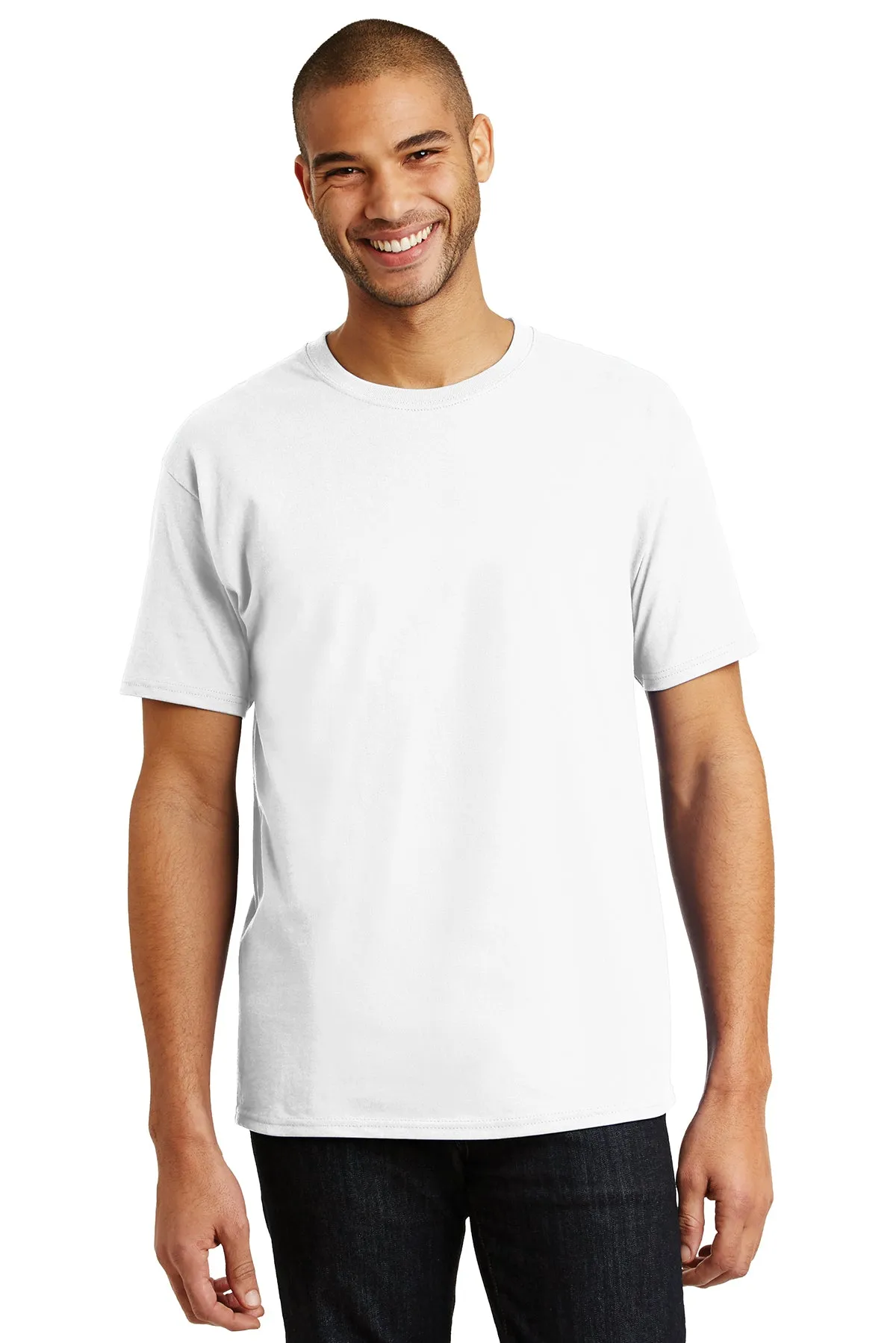 Hanes Heavyweight Cotton Crew Tee Shirt