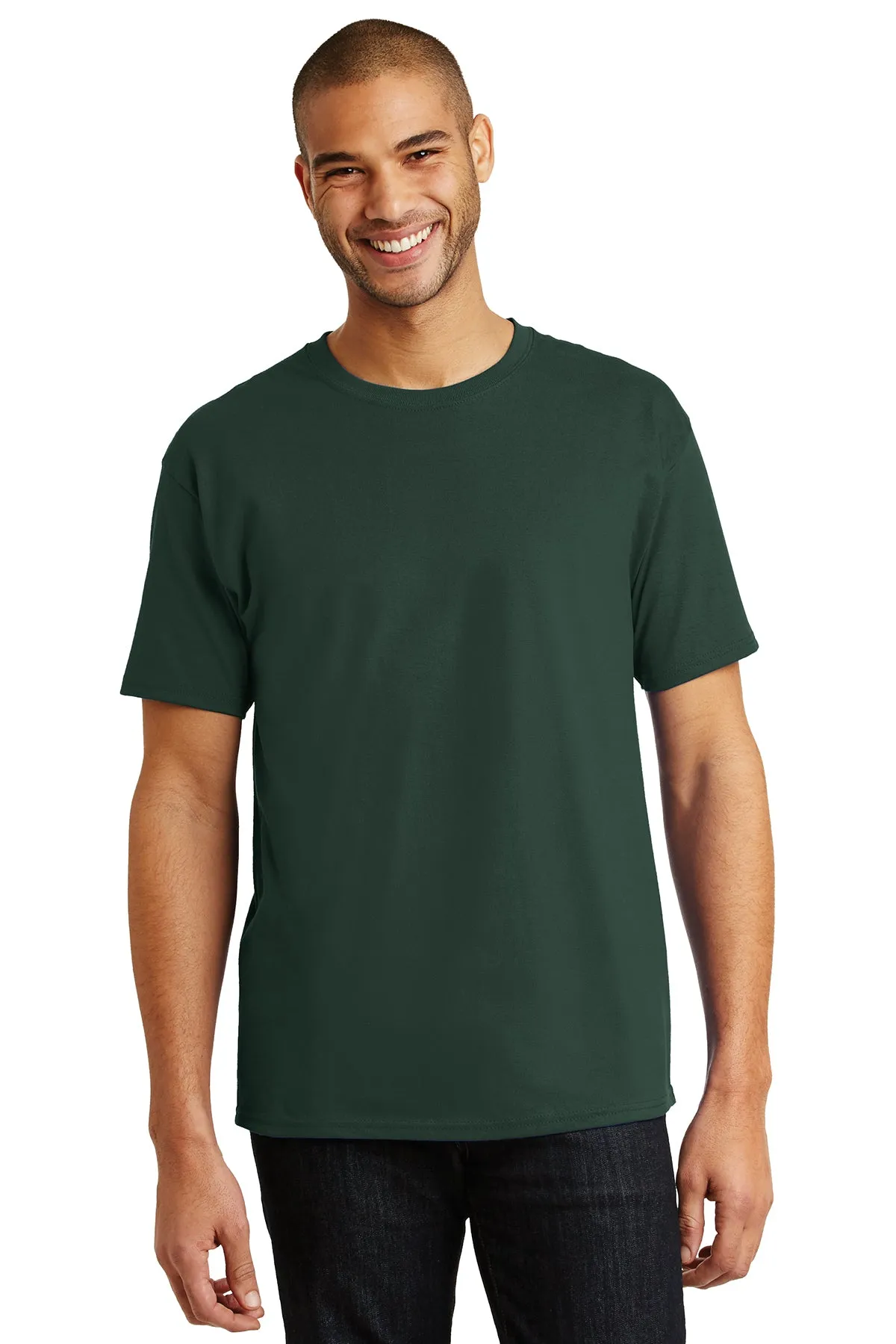 Hanes Heavyweight Cotton Crew Tee Shirt