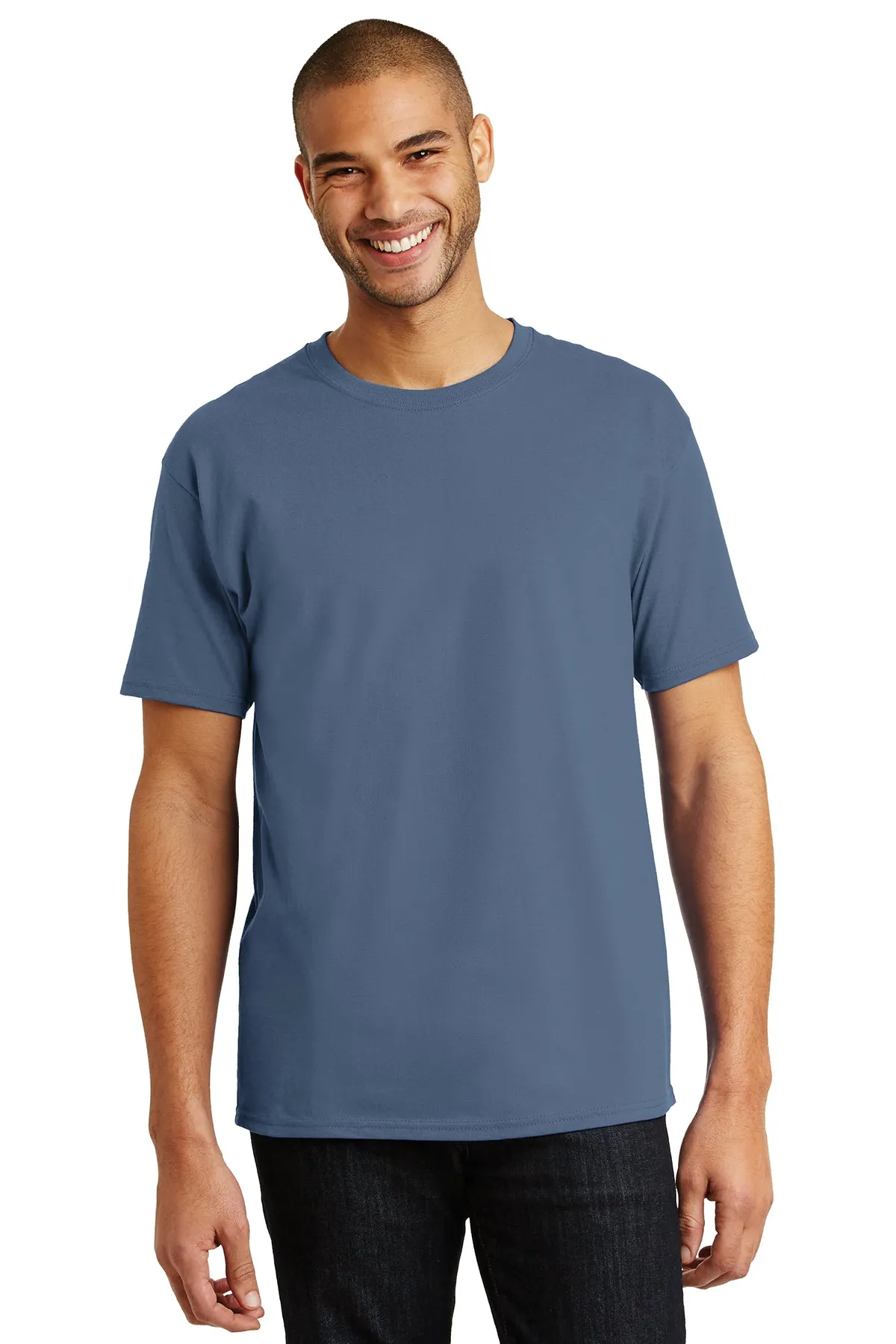Hanes Heavyweight Cotton Crew Tee Shirt