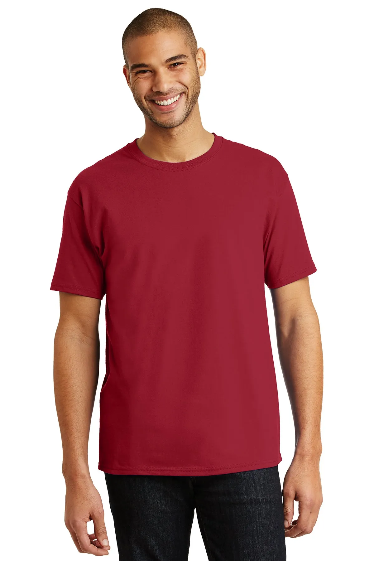 Hanes Heavyweight Cotton Crew Tee Shirt