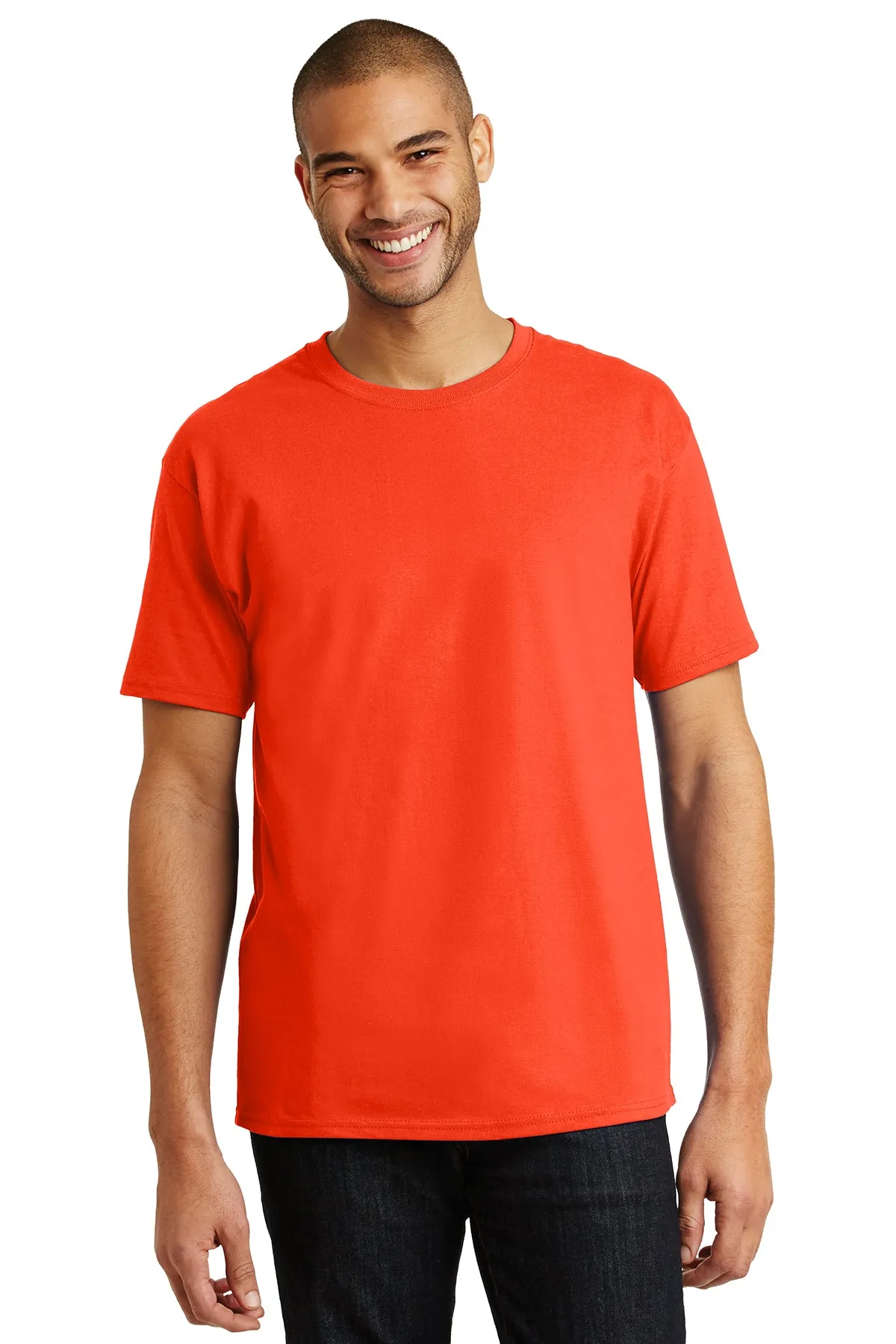 Hanes Heavyweight Cotton Crew Tee Shirt