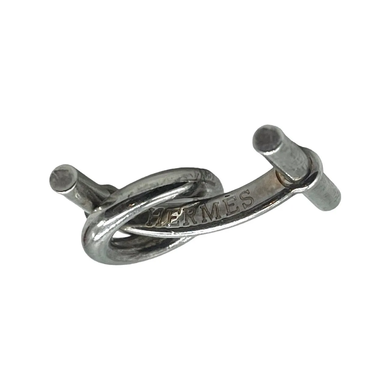 Hermès Chaine D'Ancre Sterling Silver Cufflinks