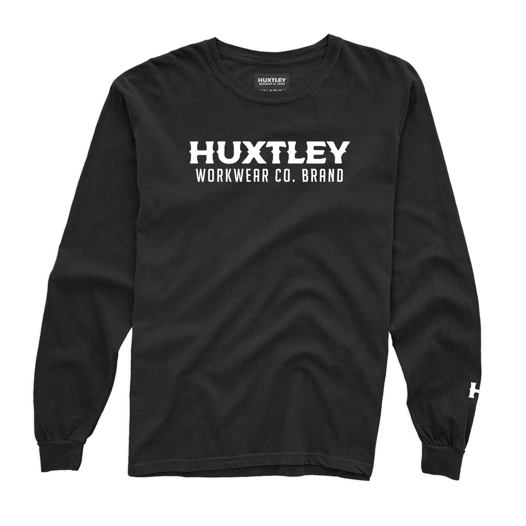 HX-226 L/S Tee Black/ White