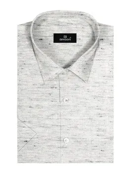 Kashmir Light Black Formal Shirts for Men | Ariser