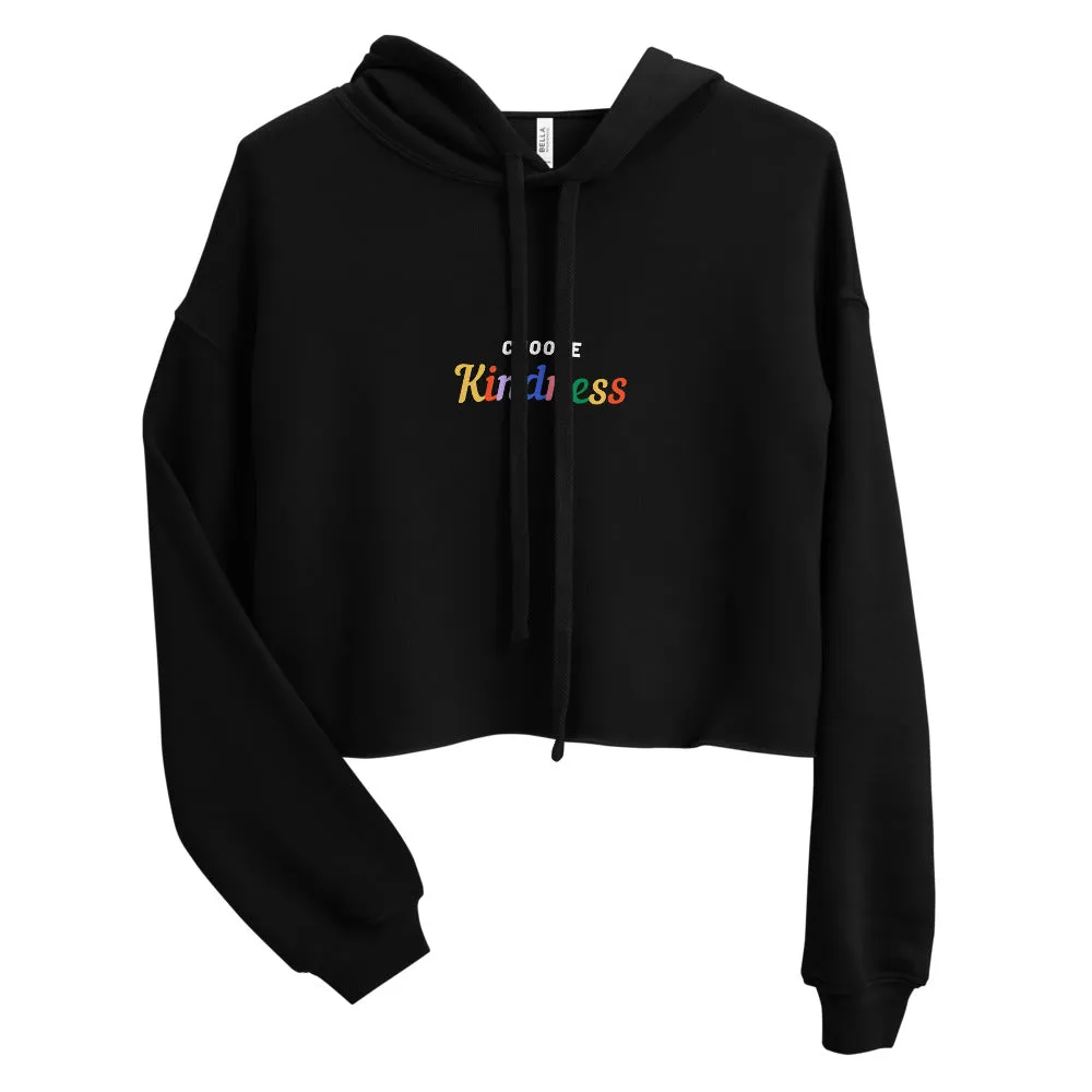Kindness Crop Hoodie