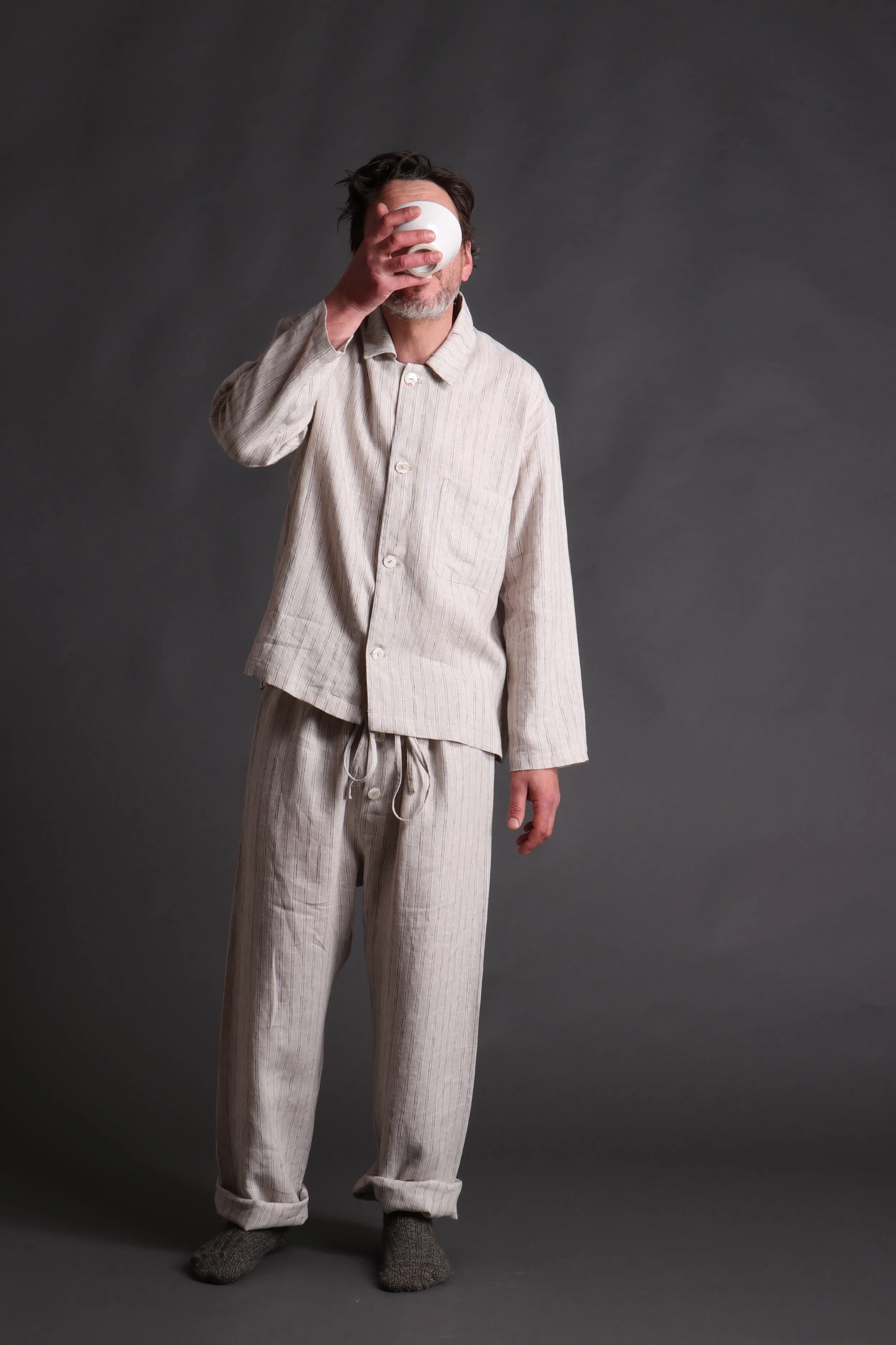 Linen Pyjamas M *