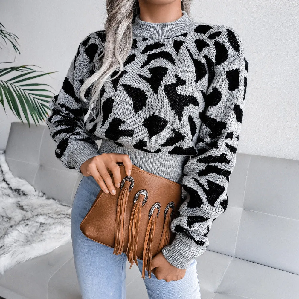 LOLA | LEOPARD PRINT JUMPER