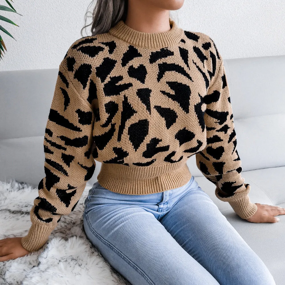LOLA | LEOPARD PRINT JUMPER