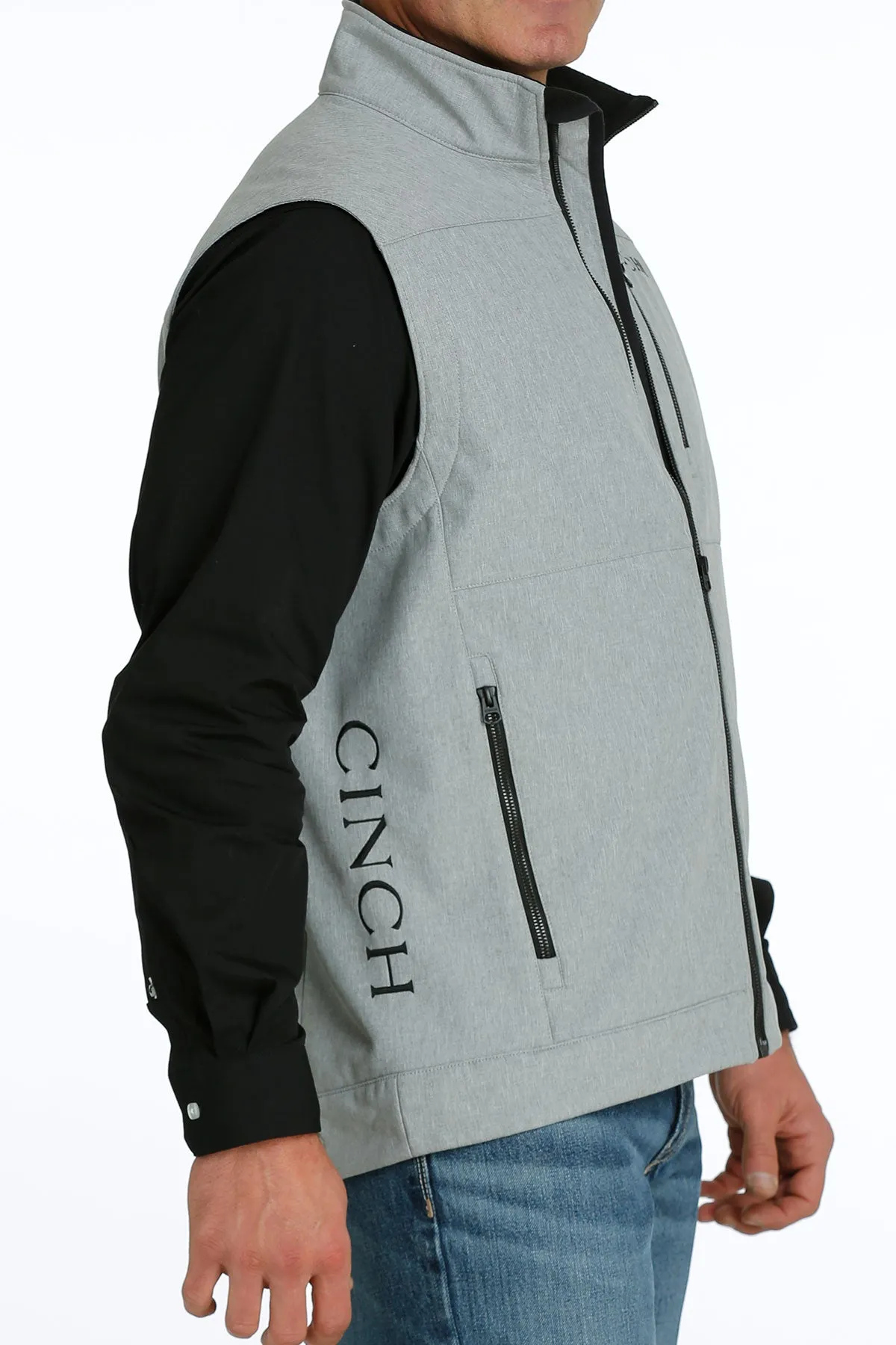 Men's Cinch Bonded Vest in Grey