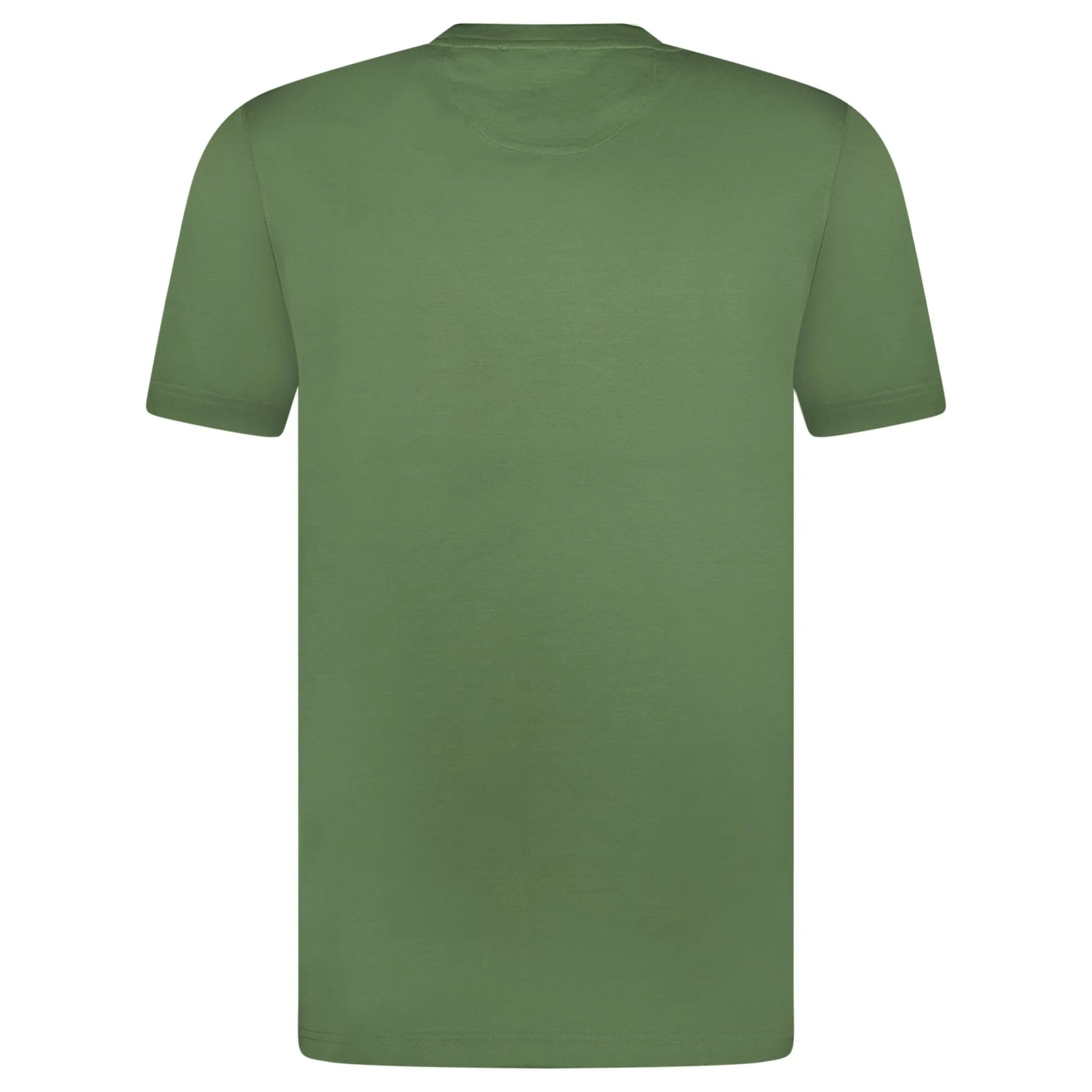 Mercerized Cotton T-Shirt Dark Green