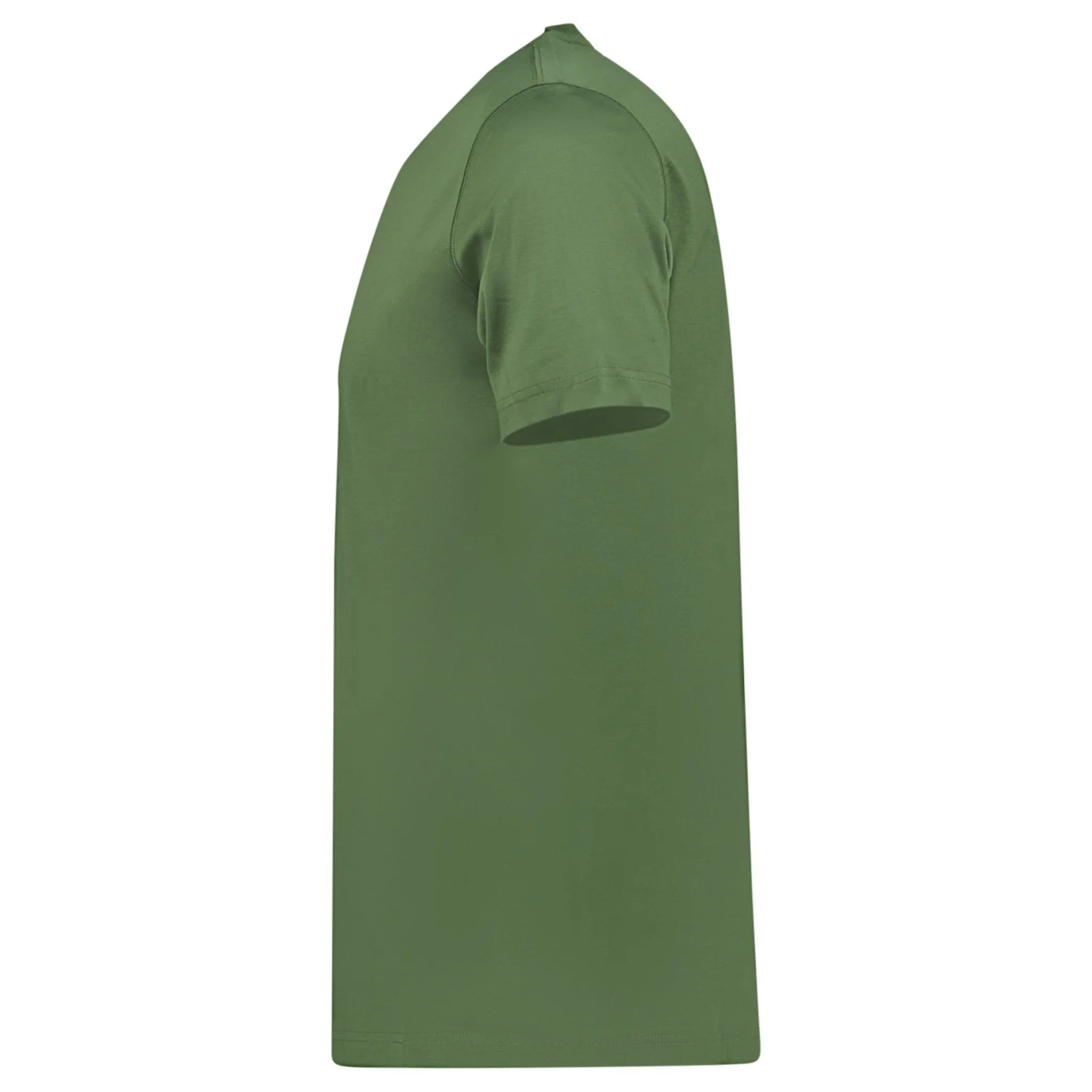 Mercerized Cotton T-Shirt Dark Green