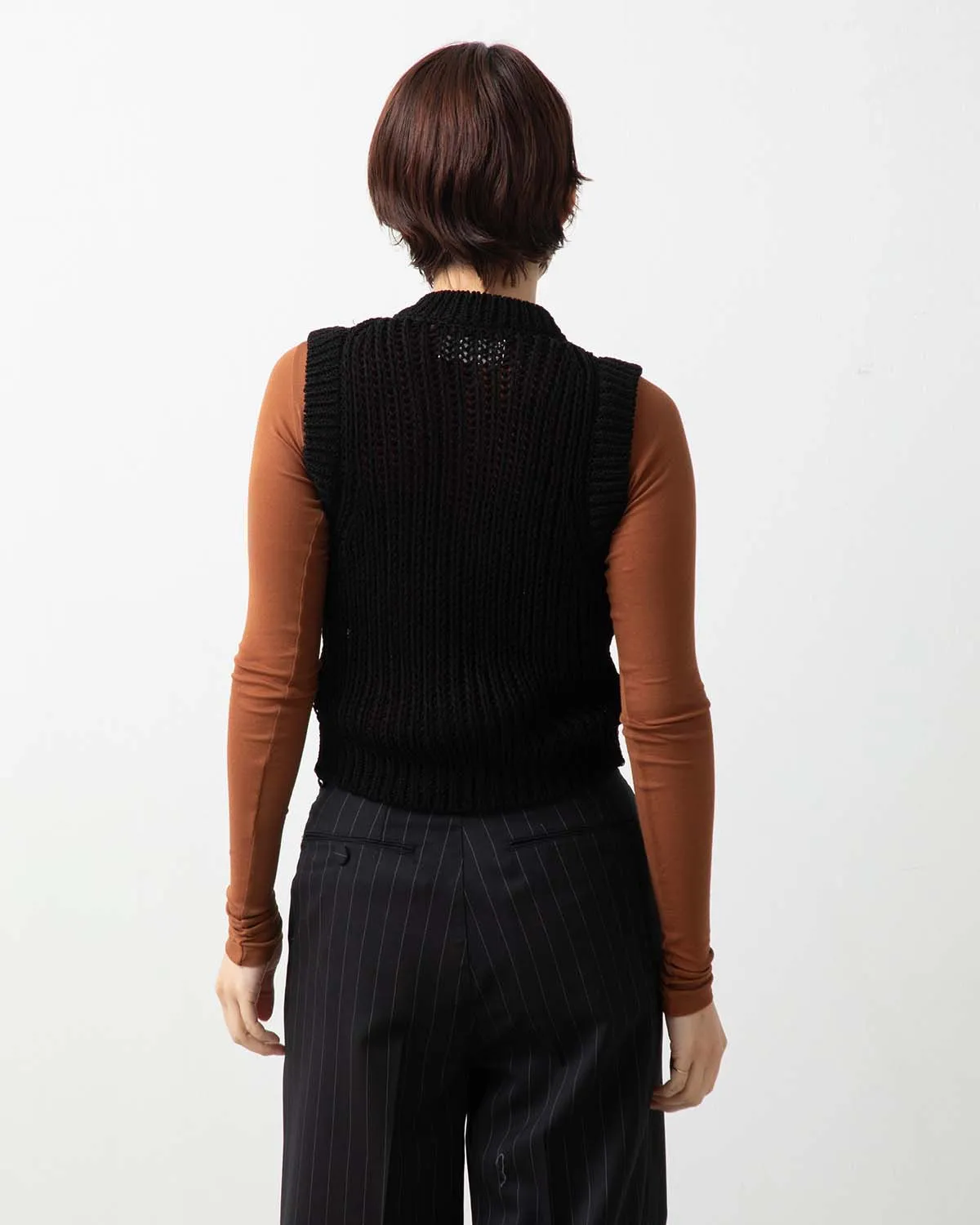 MESH KNIT VEST