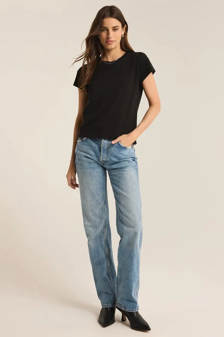 Modern Slub Tee - Black