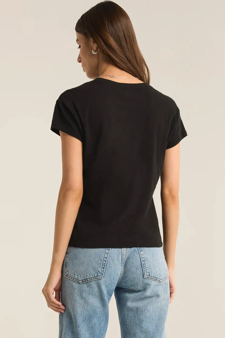 Modern Slub Tee - Black