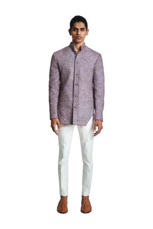MULTICOLOR DECON FLOWER FIVE KNOTTED JACKET