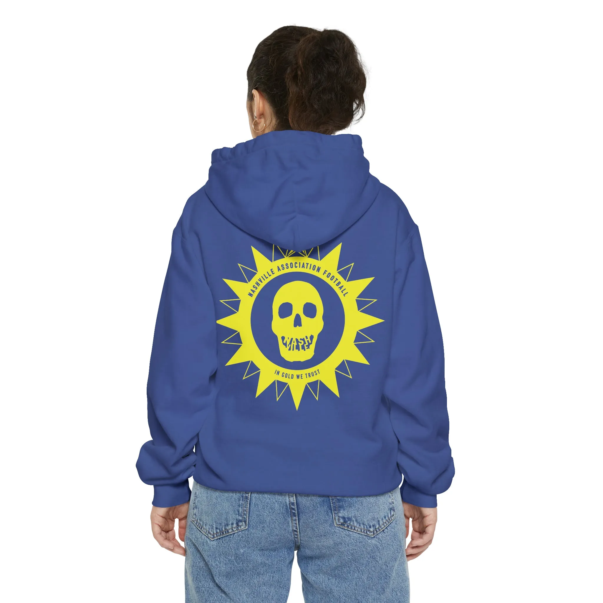 NAF_City Seal Unisex Garment-Dyed Hoodie