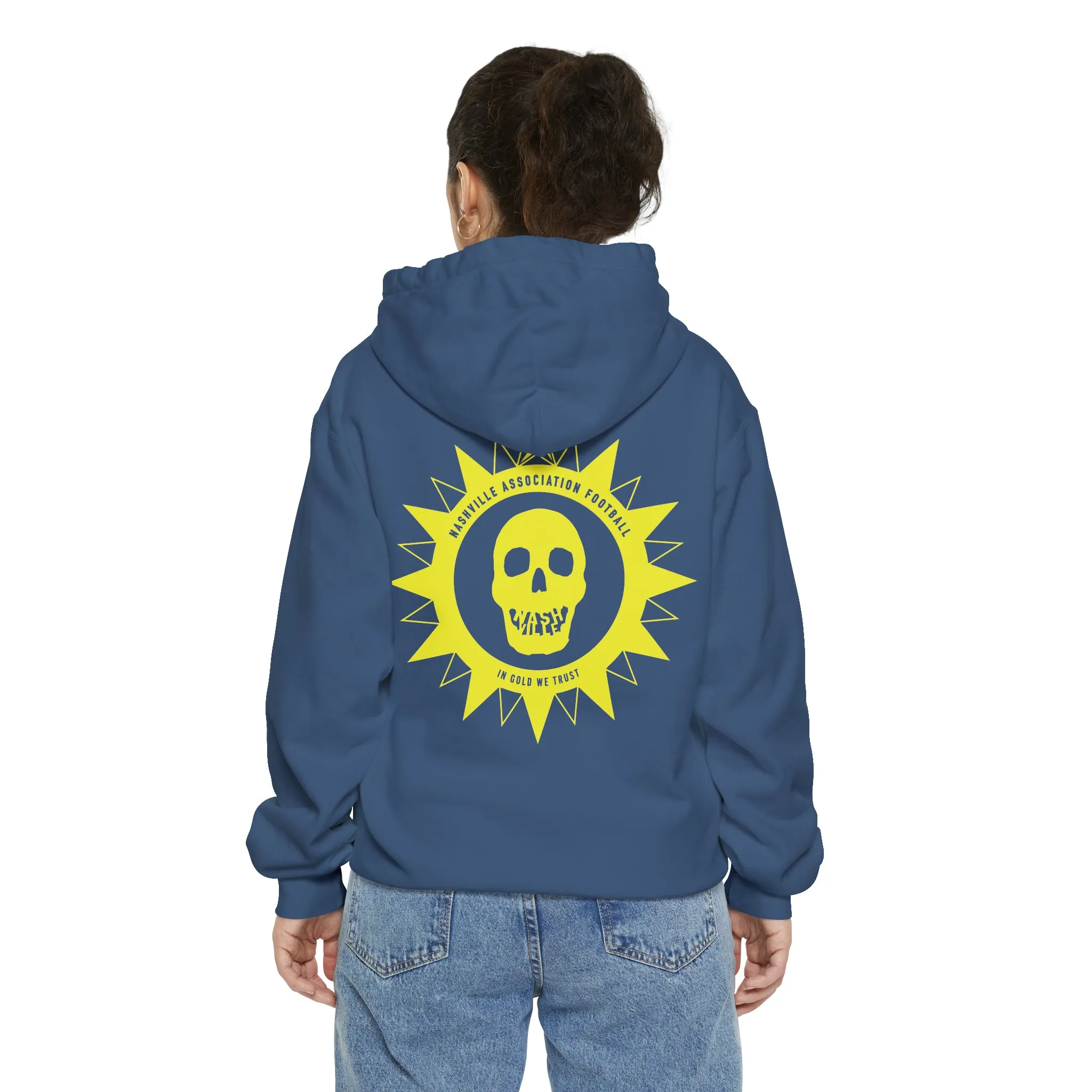NAF_City Seal Unisex Garment-Dyed Hoodie