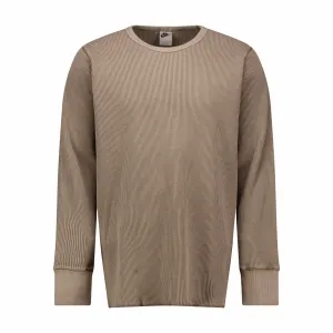 Nike Heavyweight Waffle Longsleeve (Flat Pewter)