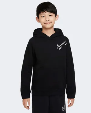 Nike Sportswear Boys Lifestyle Hoody Black Dx2295-010