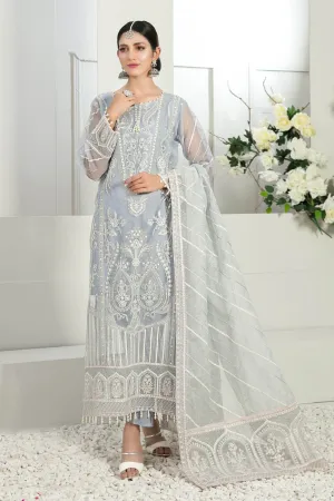 Nina by Tawakkal Semi Stitched 3 Piece Fancy Chiffon Collection'2022-N-6535